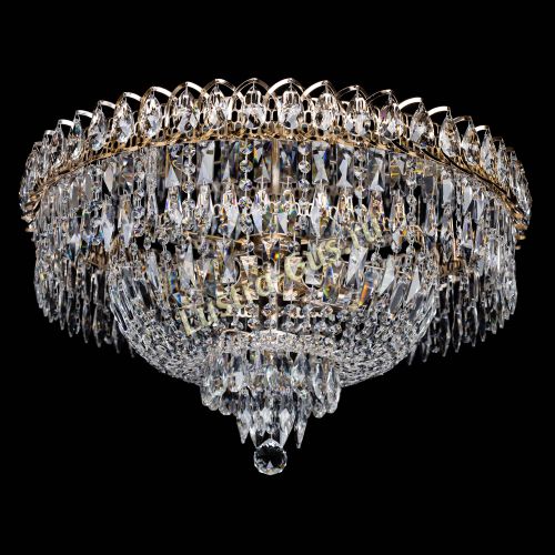 Люстра Хрустальный Каскад Перо в Химках Гусь Хрустальный