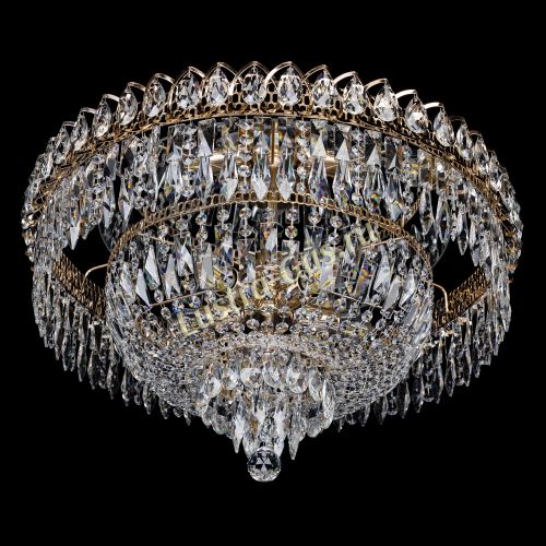 Люстра Хрустальный Каскад Перо в Химках Гусь Хрустальный