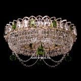 Люстра Кольцо Блин Цветная в Химках