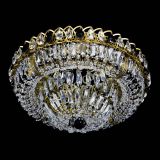 Люстра Кольцо Классика Пластинка черная под бронзу в Химках