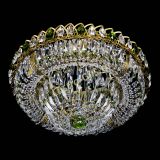 Люстра Кольцо Классика Пластинка зеленая под бронзу в Химках