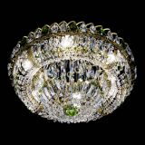 Люстра Кольцо Классика Пластинка зеленая под бронзу в Химках