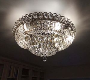 Люстра Кольцо Классика Пластинка под бронзу в Химках отзыв и фото покупателя