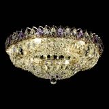 Люстра Кольцо Классика Пластинка фиолетовая в Химках