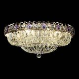 Люстра Кольцо Классика Пластинка фиолетовая в Химках