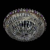 Люстра Кольцо Классика Пластинка фиолетовая в Химках
