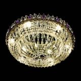 Люстра Кольцо Классика Пластинка фиолетовая в Химках