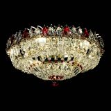 Люстра Кольцо Классика Пластинка красная в Химках