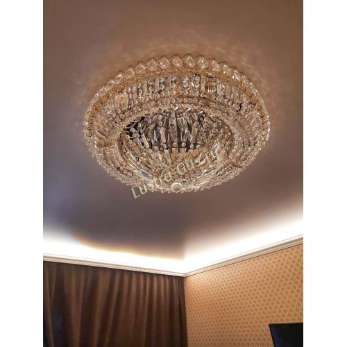 Люстра Кольцо Классика Пластинка 700 мм в Химках Гусь Хрустальный