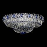 Люстра Кольцо Пластинка 600 мм синяя в Химках