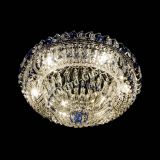 Люстра Кольцо Пластинка 600 мм синяя в Химках