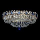 Люстра Кольцо Классика Пластинка синяя в Химках