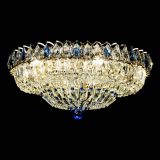 Люстра Кольцо Классика Пластинка синяя в Химках