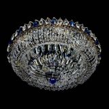 Люстра Кольцо Классика Пластинка синяя в Химках