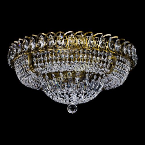 Люстра Кольцо Классика под бронзу 6 ламп в Химках Гусь Хрустальный