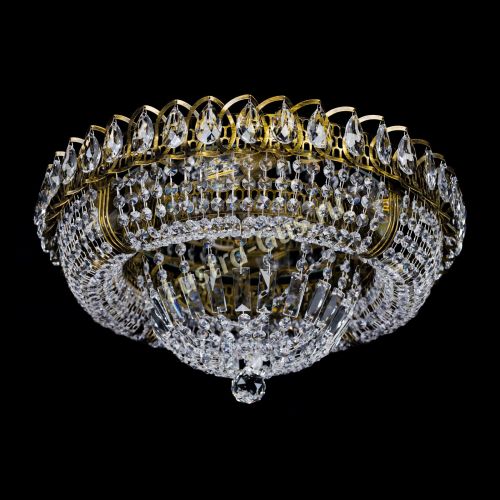 Люстра Кольцо Классика под бронзу 6 ламп в Химках Гусь Хрустальный