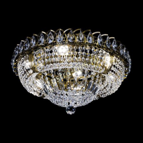 Люстра Кольцо Классика под бронзу 6 ламп в Химках Гусь Хрустальный