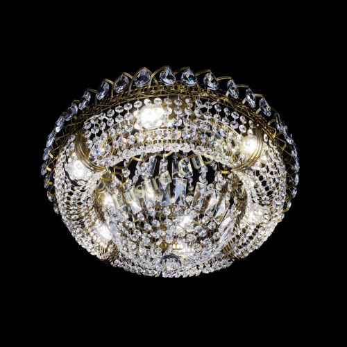 Люстра Кольцо Классика под бронзу 6 ламп в Химках Гусь Хрустальный