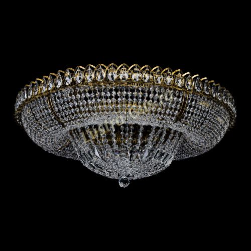 Люстра Кольцо Классика 10 ламп под бронзу в Химках Гусь Хрустальный