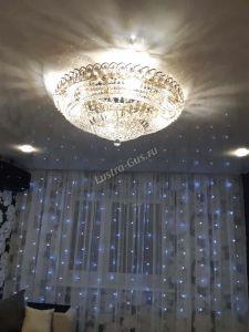 Люстра Кольцо Классика в Химках отзыв и фото покупателя