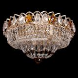 Люстра Классика цветная, диаметр 400 мм, с подвесками чайного цвета, Люстры Гусь Хрустальный Люстра Классика цветная, диаметр 400 мм, с подвесками чайного цвета, Люстры Гусь Хрустальный