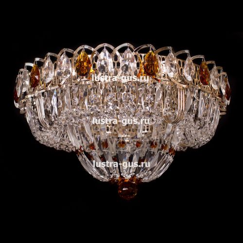 Люстра Кольцо Классика Пластинка цветная в Химках Гусь Хрустальный