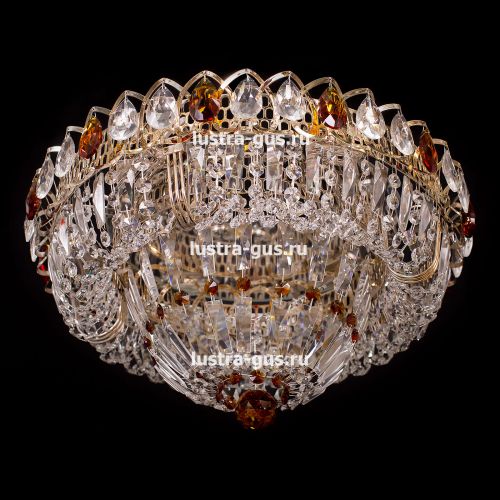 Люстра Кольцо Классика Пластинка цветная в Химках Гусь Хрустальный