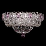 Люстра Кольцо Классика, диаметр 450 мм, подвески розового цвета, Люстры Гусь Хрустальный Люстра Кольцо Классика, диаметр 450 мм, подвески розового цвета, Люстры Гусь Хрустальный