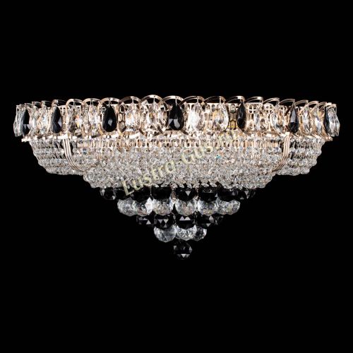 Люстра Кольцо пирамида шар 40 мм черная в Химках Люстра Кольцо пирамида шар 40 мм черная в Химках