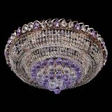 Люстра Кольцо пирамида шар 40 мм фиолетовая в Химках Люстра Кольцо пирамида шар 40 мм фиолетовая в Химках