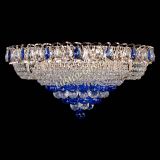 Люстра Кольцо пирамида шар 40 мм синяя в Химках