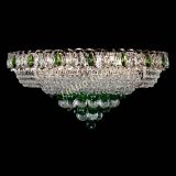 Люстра Кольцо пирамида шар 40 мм зеленая в Химках