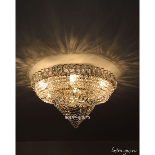 Люстра Кольцо Водоворот в Химках Гусь Хрустальный