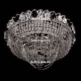 Люстра Кольцо Водоворот черная, диаметр 400 мм, цвет серебро, Люстры Гусь Хрустальный Люстра Кольцо Водоворот черная, диаметр 400 мм, цвет серебро, Люстры Гусь Хрустальный