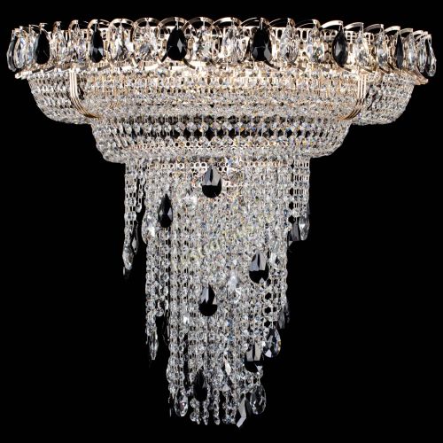 Люстра Кольцо №10 черная в Химках Гусь Хрустальный