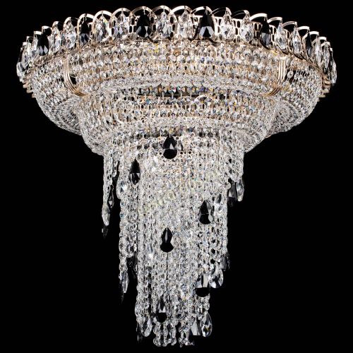 Люстра Кольцо №10 черная в Химках Гусь Хрустальный