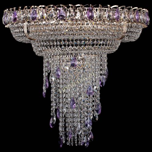 Люстра Кольцо №10 фиолетовая в Химках Люстра Кольцо №10 фиолетовая в Химках