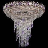 Люстра Кольцо №10 фиолетовая в Химках Люстра Кольцо №10 фиолетовая в Химках