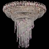 Люстра Кольцо №10 розовая в Химках