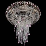 Люстра Кольцо №10 розовая в Химках