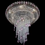 Люстра Кольцо №10 розовая в Химках