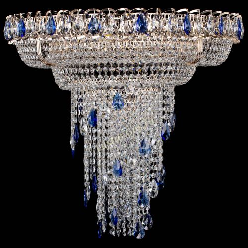 Люстра Кольцо №10 синяя в Химках Гусь Хрустальный