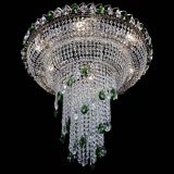 Люстра Кольцо №10 зеленая в Химках