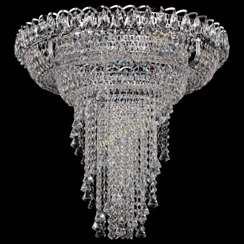 Люстра Кольцо №11 конусы в Химках Гусь Хрустальный