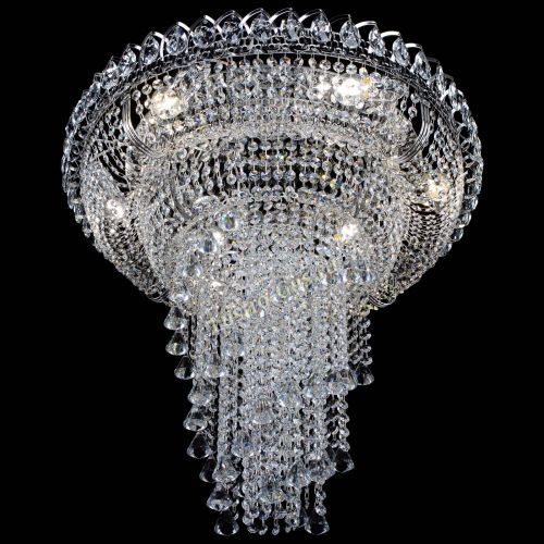 Люстра Кольцо №11 конусы в Химках Гусь Хрустальный