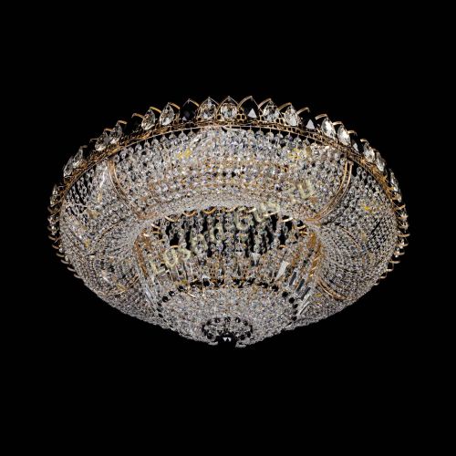 Люстра Кольцо Классика черное 800 мм  в Химках Гусь Хрустальный