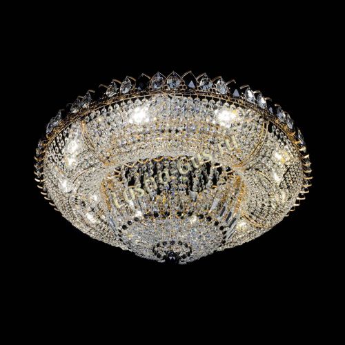 Люстра Кольцо Классика черное 800 мм  в Химках Гусь Хрустальный