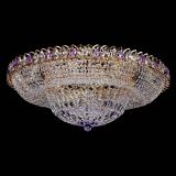 Люстра Кольцо Классика фиолетовая 800 мм в Химках