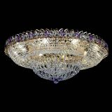 Люстра Кольцо Классика фиолетовая 800 мм в Химках