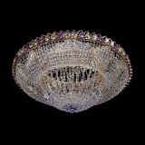 Люстра Кольцо Классика фиолетовая 800 мм в Химках